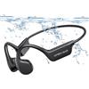Relxhome Cuffie per nuoto, con trasmissione ossea, Bluetooth, grado di protezione IPX8, impermeabili