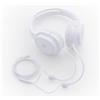 Kopp Cuffie con cavo audio (tipo tubo) a riduzione del rumore, con connettore USB-C, colore bianco