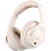 1Mii Cuffie over-ear Y8+ con cancellazione attiva del rumore ibrida, Bluetooth, 6 cuffie wireless con 100 ore di autonomia, pieghevoli, comode, audio Hi-Res LDAC, equalizzazione tramite app