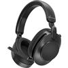 MediaRange Cuffie over-ear con tecnologia ANC ibrida, Bluetooth, dongle USB e microfono, colore nero