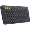 LOGITECH Tastiera Bluetooth K380, senza fili, compatibile con più dispositivi, piccola e leggera
