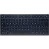 Cherry KW 7100 MINI BT: Tastiera Bluetooth compatta, colore blu scuro, layout tedesco QWERTZ