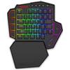 Redragon Tastiera da gaming K585 HE, a una mano, con trigger magnetici rapidi 8K, interruttori magnetici con struttura sospesa e sensori a effetto Hall, colore nero