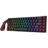 Redragon Tastiera da gioco K631 HE Rapid Trigger RGB, 68 tasti, layout QWERTY, cablata, nera, con supporto