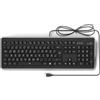 Lacerto Tastiera tedesca QWERTZ con caratteri grandi, illuminazione a LED bianca e connessione USB. Ideale per anziani, bambini e persone con problemi di vista. Accessorio per computer