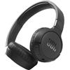 JBL Cuffie con cancellazione attiva del rumore, suono puro e bassi potenziati, connettività Bluetooth o tramite cavo, colore nero, modello over-ear