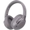 TECKNET Cuffie over-ear Bluetooth con cancellazione attiva del rumore ibrida, connettività Bluetooth, autonomia di 70 ore, 6 modalità EQ e cavo audio da 3,5 mm, colore grigio