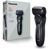 Panasonic Rasoio elettrico da uomo, serie 500 ES-RT37, adatto per rasatura a secco e umido, con 3 lame per una rasatura rapida e precisa, colore nero