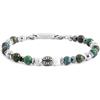 NADIR Bracciale Uomo Marlù 13BR113 Namastè Lapis Afagno ed Ematite