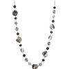 FULU AUTUMN Collana lunga di perle in pietra per le donne collana a catena in argento con cristalli di conchiglia gioielli di moda regalo di Natale per la mamma