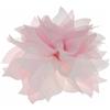 Mecool - Fiore per capelli in seta con clip, motivo peonia e base metal, colore: Rosa 1, cod. XCTW13S1FBA
