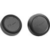 Generico KIT TAPPO corpo macchina retro obiettivo set LENS CAP rear body compatibile con FUJIFIM FX MOUNT X-T30 III X-T5 X-H2 X-H2S X-T30 II X-E5 X-E4 X-S10 X-T4 X-T200 X-PRO3 X-A7 X-T30 X-T3 X-T100 X-H1 X-A5