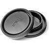 Generico KIT TAPPO corpo macchina retro obiettivo set cover LENS CAP rear body compatibile con SONY NEX A7R A7S A7 A9 A1 MARK V IV III II I FX2 ZV E-10 A6700 ZV-E1 FX30 A6600 A6100 A6700 A6500 A6400 A6300 A7