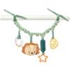 Nattou giocattolo da appendere Leone Leon, sonaglio, 28 cm | Morbido giocattolo da appendere con sonaglio e carta frusciante, regalo per neonati, giocattolo educativo e sensoriale