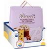 APULIAN BAKERY ZONE Bauli Il Panettone Verona - Dolce Tradizionale Natalizio con Uvetta - 1kg (2 pezzi)