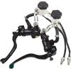 WENDMY Moto Maniglia Frizione Leva Pompa Freno Frizione Scooter Freno Moto PX1 Radiale 17,5 Mm Cilindro Principale 22 Mm Protezione Leva Freno Frizione