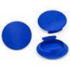 Generico (Pack 3 pezzi) Tappi Copri Foro Per Paraurti per Fortwo 451 (2008-2014) Tappino Plastica Paraurti Copri Gancio Traino Anteriore/Posteriore - Ricambio Compatibile Bianco (Blu)