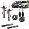 Palmaspareparts 4 AMMORTIZZATORI ANTERIORI E POSTERIORI + SUPPORTI E TAMPONI ANT PER FIAT IDEA LANCIA MUSA