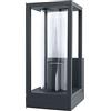 LEDVANCE LED ENDURA FRAME da Parete E27 Applique, per 1x Lampadine E27, luce di Design con Design del Telaio per Esterni per Illuminazione Diretta, Realizzata in Alluminio e Vetro di Qualità