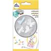 EK Tools Iris Ohyama 54-30308 EK Tools coriandoli a Forma di Farfalla, Colore: Grigio, Taglia L, Grey, 7.82 x 15.42 x 3.58 cm