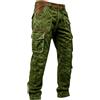 Ocnmig Pantaloni da Lavoro Uomo Cargo Multitasche Jeans Moto Resistenti Slim Fit | Pantaloni Uomo da Lavoro con Tasche Laterali Multiple Design Resistente Stile Workwear per Officina Fai da Te e Tempo Libero