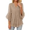 Generico Camicia Donna Elegante Con Paillettes Magliette Cerimonia Top Brillantini Eleganti Blusa Scollo a V Taglie Forti Maglietta Curvy Natale Maglia Strass Capodanno Da Sera T Shirt Glitter Club Feste