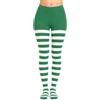 Simply Joshimo Collant da donna a righe colorate per Halloween, Natale e travestimenti, taglia unica (8-12)
