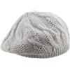 Melegari Cappelleria Berretto di Maglia, Basco di Maglia, Lana Angora, Made in Italy, Donna/Ragazza, Autunno/Inverno