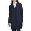 Calvin Klein Classic Faux Wool Overcoat - Long Button Front Winter Jacket Cappotto da pisello Donna (Pacco da 1)