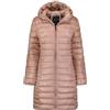 Geographical Norway Annecy Long Hood Lady - Giacca Donna Imbottita Calda Autunno-Invernale - Cappotto Caldo - Giacche Antivento A Maniche Lunghe - Abito Ideale