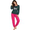 Pyrex Pigiama Donna Invernale Caldo Cotone Set Lungo Manica Lunga
