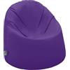 Ready Steady Bed - Poltrona a sacco per bambini, adatta per interni ed esterni, comoda poltrona a sacco per bambini, resistente all'acqua, design ergonomico, durevole e confortevole (Viola)