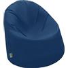 Ready Steady Bed - Poltrona a sacco per bambini, adatta per interni ed esterni, comoda poltrona a sacco per bambini, resistente all'acqua, design ergonomico, durevole e confortevole (Blu)