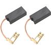 VGOL 1 Paio Di Spazzole Di Carbone 6,4x11,5x23mm Compatibile Con Einhell BT-AC 200/24 OF Compressore