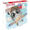 DIAMOND DOTZ DBX.037 - Set originale per pittura con diamanti 5D DOTZ BOX Top Flight, set creativo con 2.096 pietre a mosaico diamantate, set da pittura circa 22 x 22 cm, set completo fai da te per