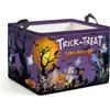 Clastyle Cesto Biancheria Sporca Halloween Cesta Giochi Bambini Pieghevole | 36L Cestino Portaoggetti per Giocattoli Vestiti, Portabiancheria Salvaspazio Pieghevole, Scatola Porta Oggetti Impermeabile