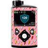 Generico Adesivi per Microinfusore Medtronic 770G e 780G, Plus Stickers Decorativi Protettivi per Pompa Insulina Medtronic (Fulmini rosa)