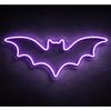 Sweet Dream Code Cartello al neon a LED, pipistrello, grande, 50 x 20 cm | Dimmerabile, Gaming Professionale, Decorazione Setup Streamer