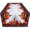 texpot Runner da tavola per Halloween, 90 x 40 cm, zucca | Biancheria da tavola spaventosa per la tua festa di Halloween