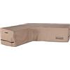 ULTCOVER - Funda de sofá con forma de L para patio, impermeabile, para sofá de 6 plazas, 215 x 279 cm de ancho