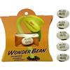 Feel Green - WE CREATE NATURE Wonder Bean (5 pz), fagiolo con messaggio di fortuna inciso, prodotto in Austria, idea regalo sostenibile, per piante