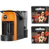 Lavazza, A Modo Mio Macchina Caffè Jolie Evo Jannik Sinner, Arancione | con 72 Capsule Caffè A Modo Mio Sinner, Griglia Poggia Tazza Rimovibile, Spegnimento Automatico, 1250 W, 220-240 V, 50/60 Hz