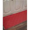 Home arredo casa Tappeto Passatoia Runner in Vinile a Metraggio Antiscivolo Antimacchia Multiuso Corridoio Soggiorno Lavabile in Lavatrice (Joy Red, 50x250)
