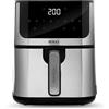 SOGO DIGIFRYER1400 Singolo 5 L Indipendente 1400 W Friggitrice ad Aria Calda Nero, Acciaio Inox