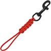 Generico Clip a gancio con corda, cordino anti-smarrimento per immersione Gancio con | Fibbia con clip per bulloni con estremità per immersione Pratico ganci