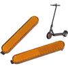 Generico Striscia Riflettente Copriruota Posteriore Laterale Per Scooter 2 Pezzi | Copertura Ruota Posteriore per E-Scooter Per Viaggi All'Aperto, Guida Notturna, Pendolari