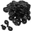 Sjfbebsy Clip per ombreggiatura da 100 Pezzi, Clip per ombreggiatura in plastica per Serra, Chiusura salda per Il Fissaggio della Pellicola per Rete da Giardino