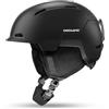 Odoland Casco da Sci per Uomo Donna Ragazzo e Ragazzi, Casco da Snowboard Ruota Regolabile, Ottima Ventilazione, Casco Ski per Sci Pattinaggio Snowboard