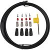 FACULX Kit Completo Spurgo Freni con Adattatori e O-Ring | Ago di precisione, compatibile per sram A-Majig, design anti-perdita, guarnizioni incluse, spurgo facile