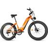 wkdog Bicicletta elettrica Fatbike da 26 pollici con pneumatici da 4,0, motore da 250 W, batteria da 52 V 15,6 Ah, portata fino a 90 km, 25 km/h, cambio Shimano a 7 marce, freni a disco idraulici